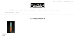 Desktop Screenshot of magnoliamakeup.com
